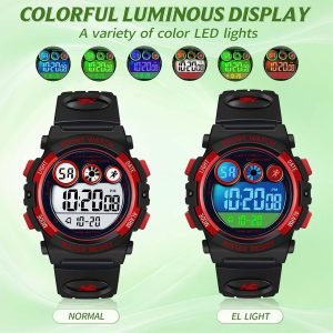 Digital Outdoor Sport Waterproof Watches Stopwatch Wristwatch - Image 5