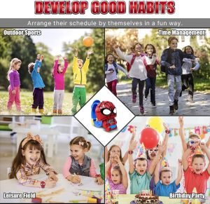 Kids Watch, Toddler Watch, Superhero Kids Toy Watch Digital Quartz Plastic for Boys Girls,Kids Gift for Birthday,Christmas,Easter - Image 6