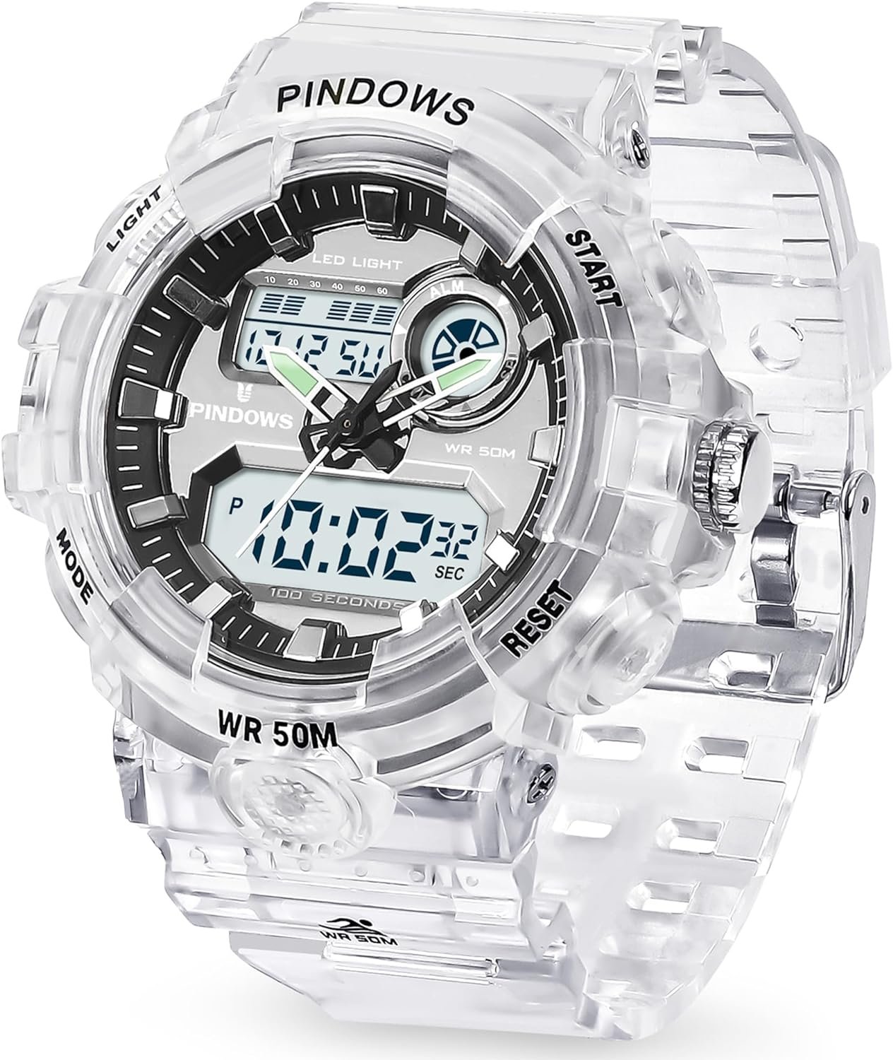 81xJCm1TnRL._AC_SL1500_.jpg Digital Sports Watch 7 Color LED Light Large Digital Display - Image 1